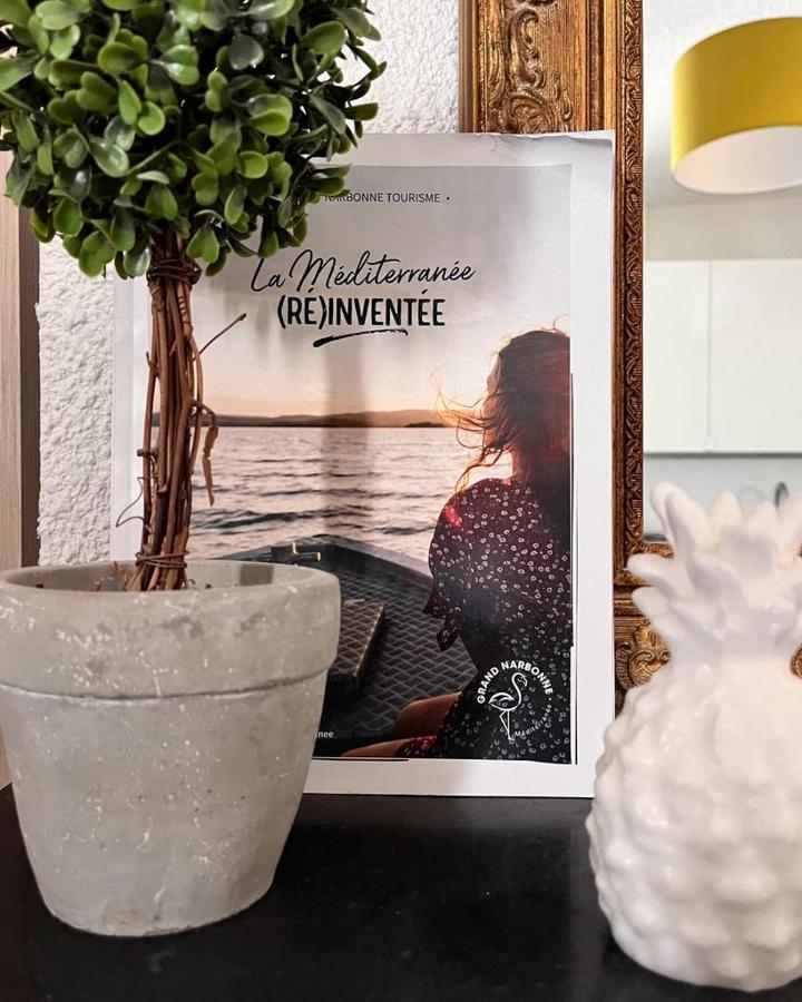 Charmant Studio Rue Droite Narbonne Bagian luar foto